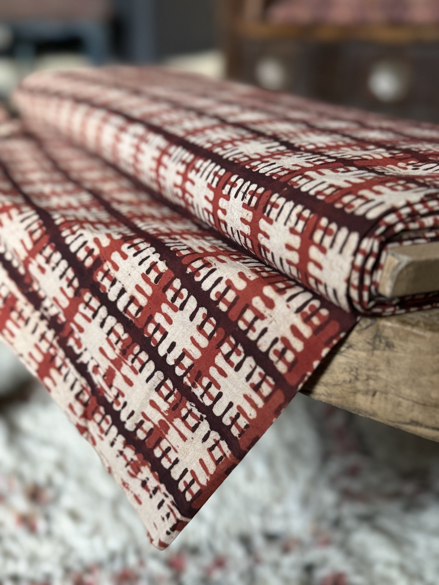 Red plaid
